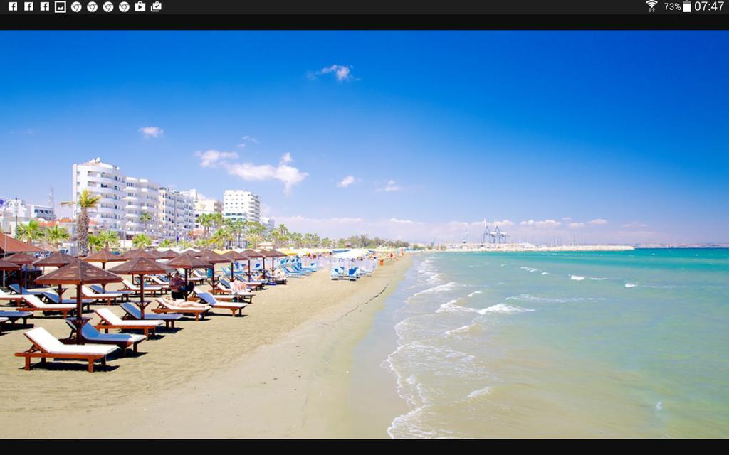 Panikos Beach Apartment I Larnaca Exteriér fotografie